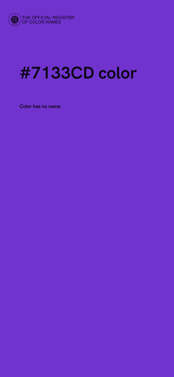 #7133CD color image