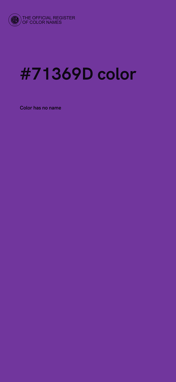 #71369D color image