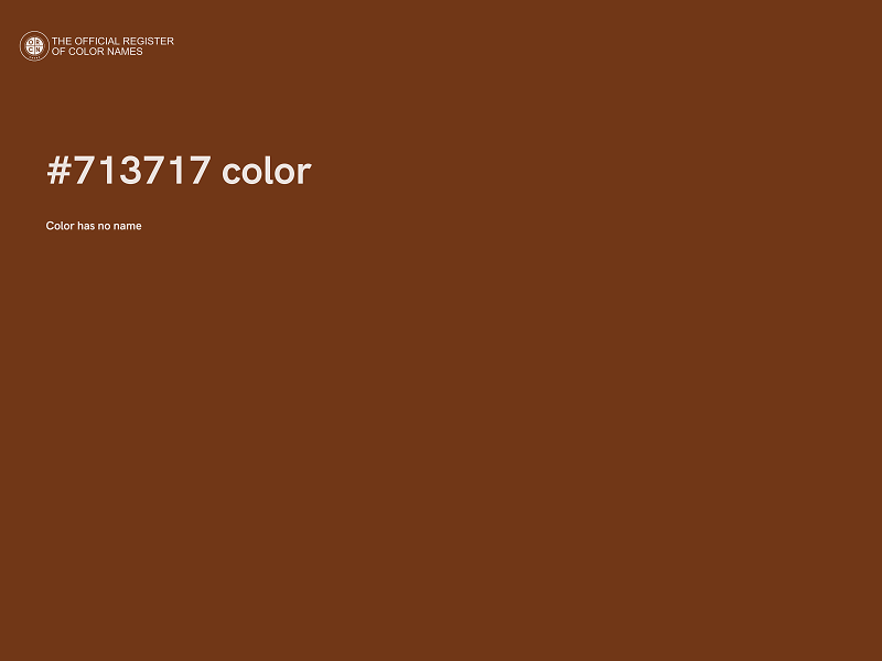 #713717 color image