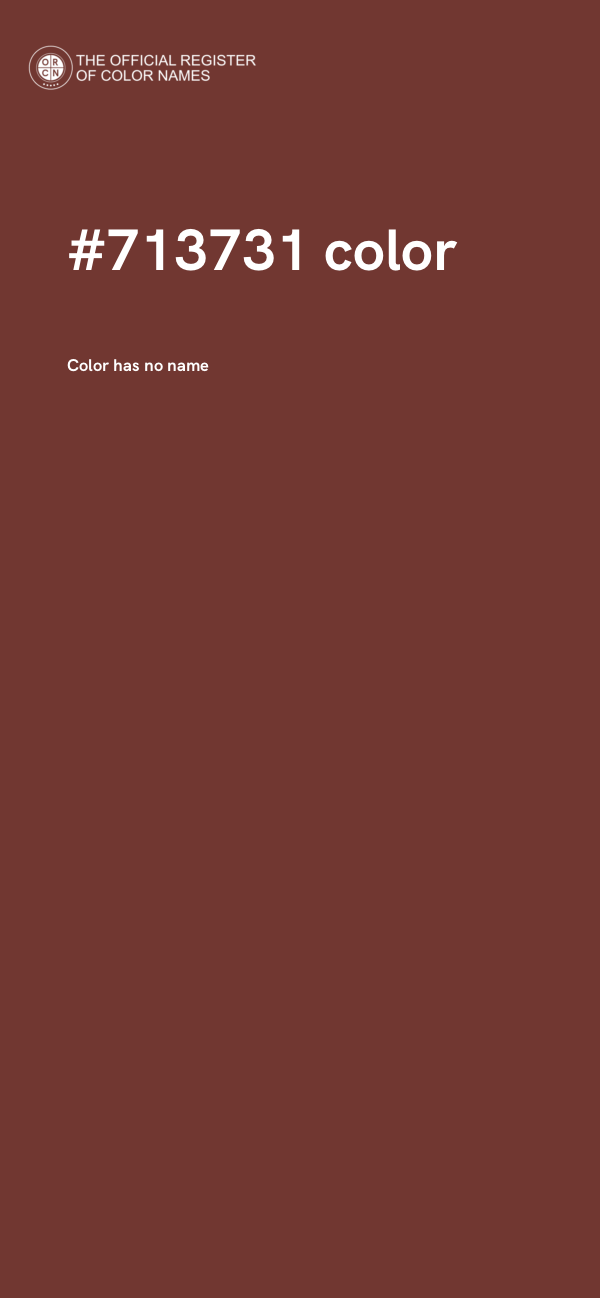 #713731 color image