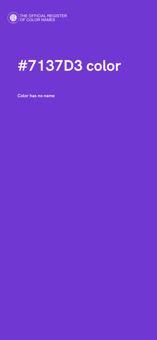#7137D3 color image