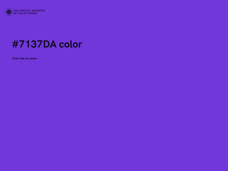 #7137DA color image