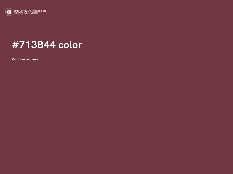 #713844 color image