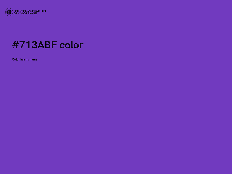 #713ABF color image