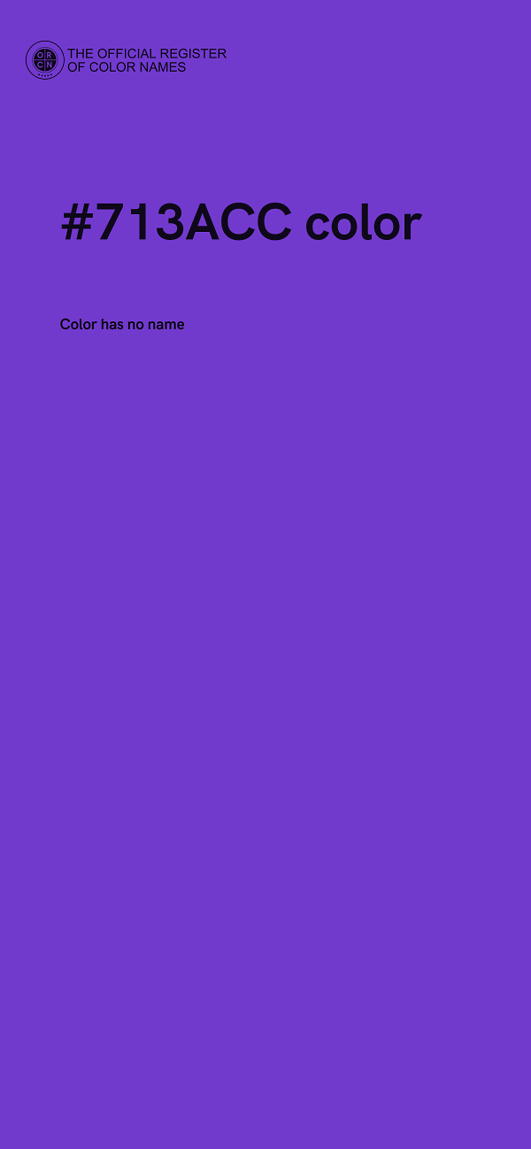 #713ACC color image