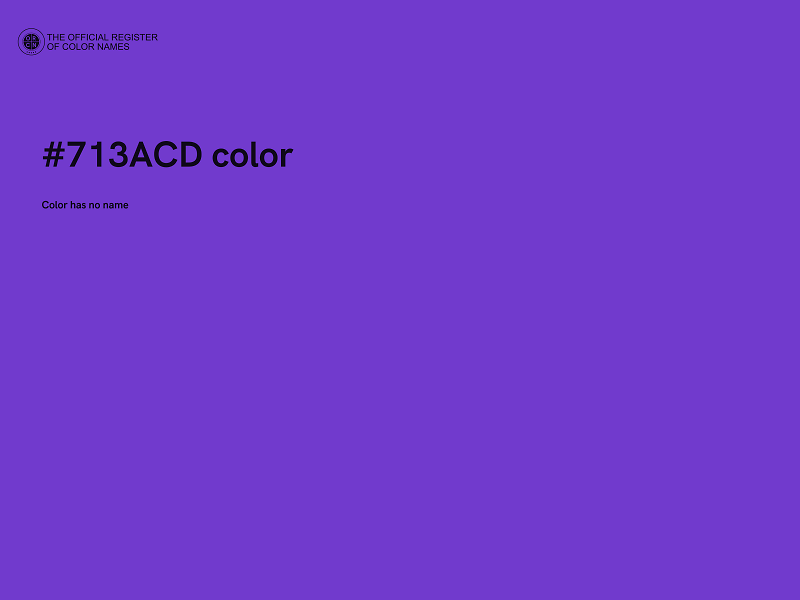 #713ACD color image