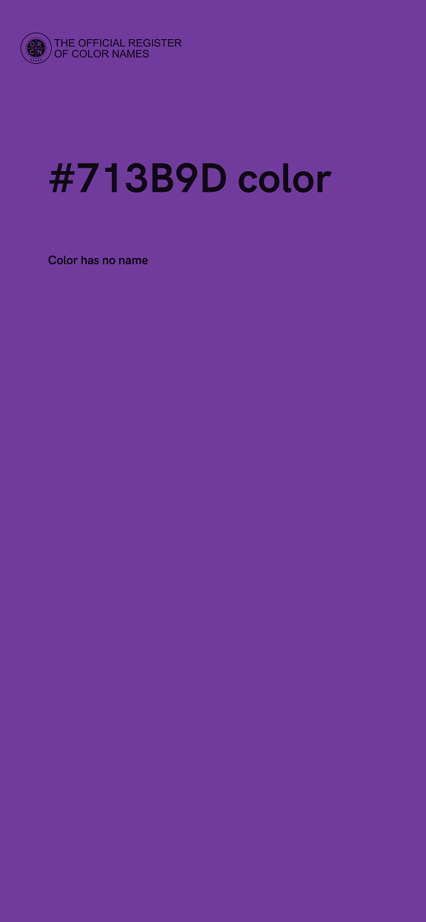 #713B9D color image
