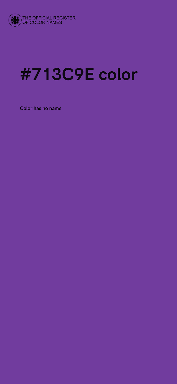 #713C9E color image