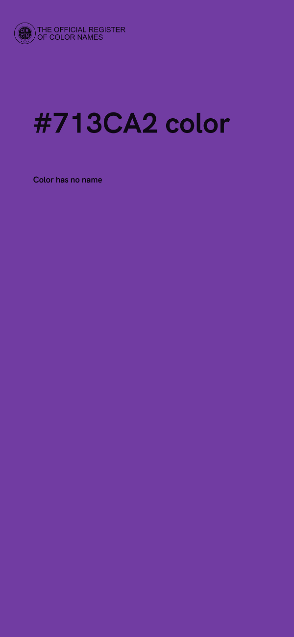 #713CA2 color image