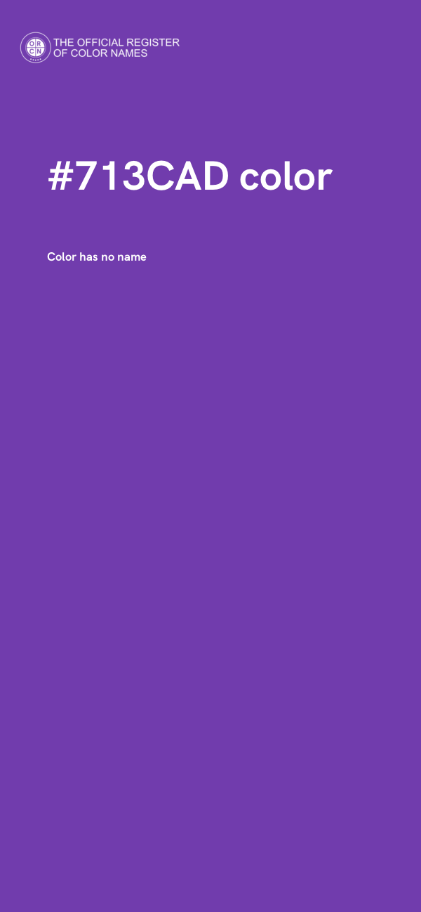 #713CAD color image