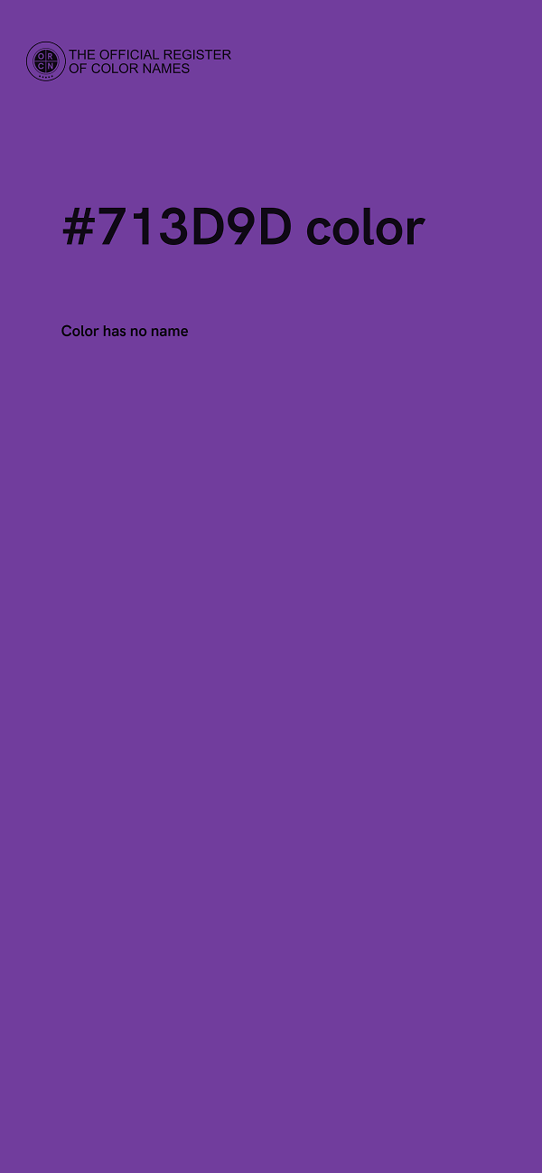 #713D9D color image