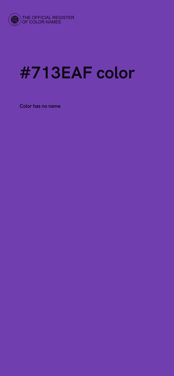 #713EAF color image