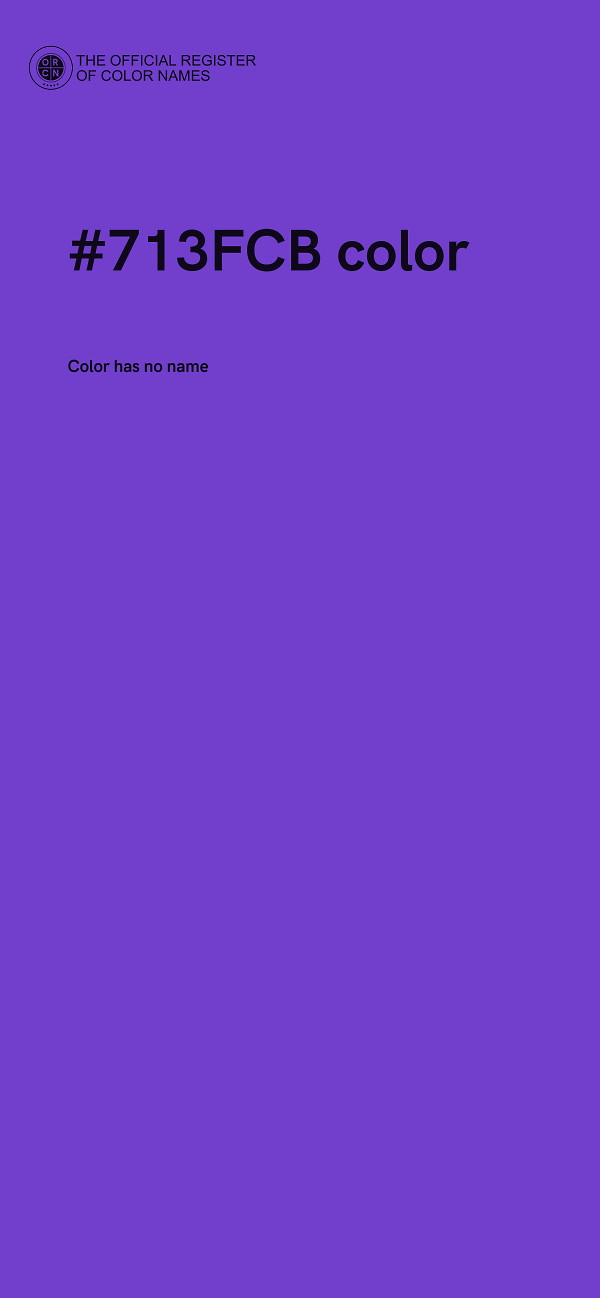 #713FCB color image