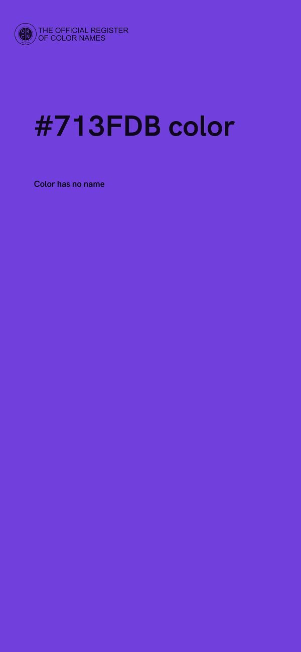 #713FDB color image