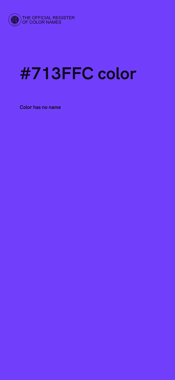 #713FFC color image