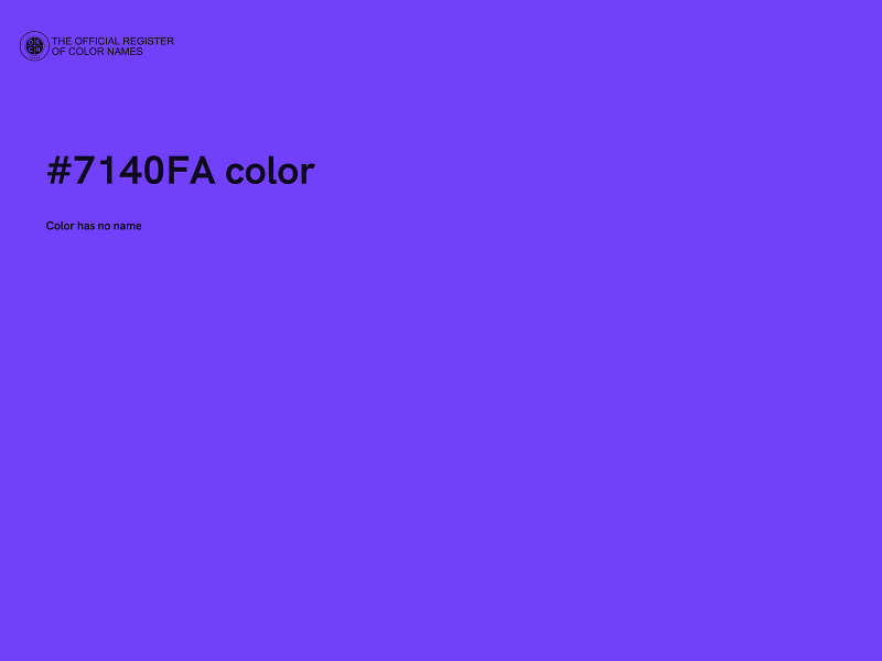 #7140FA color image