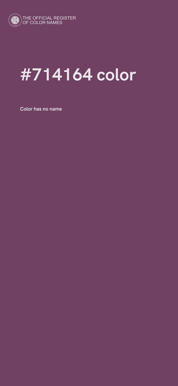 #714164 color image