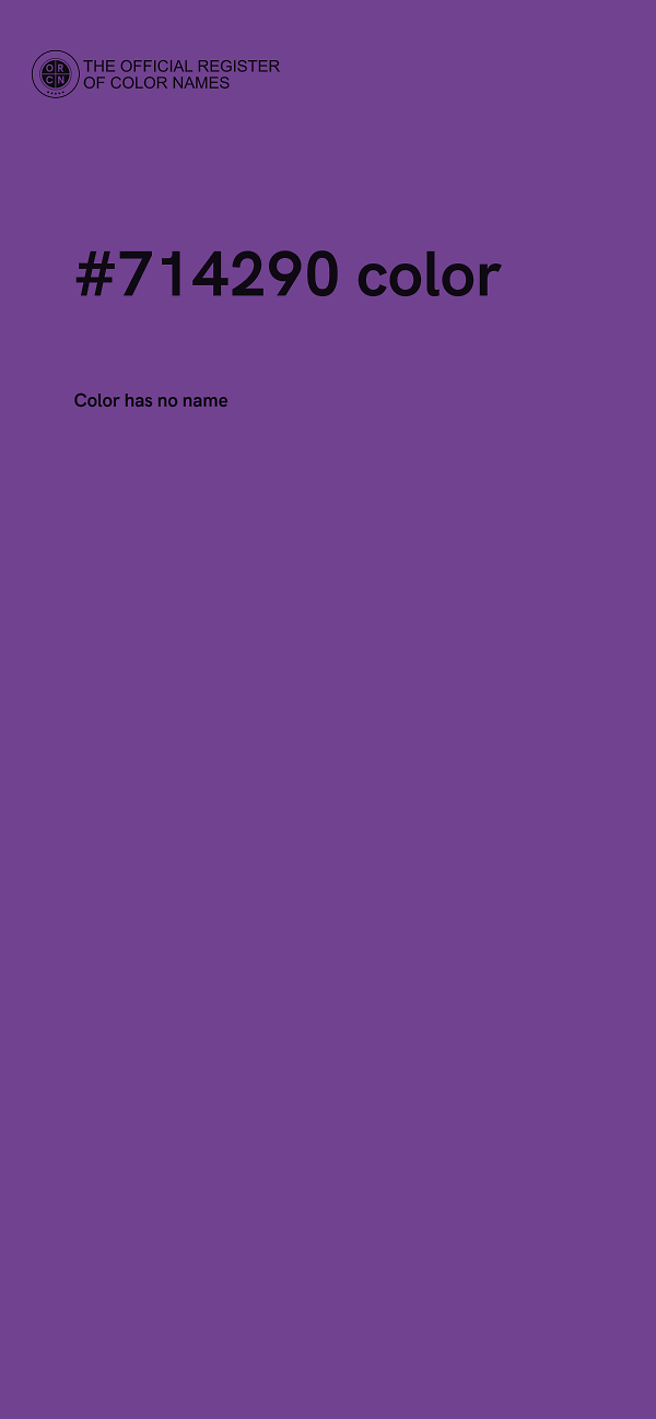 #714290 color image