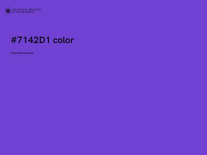 #7142D1 color image