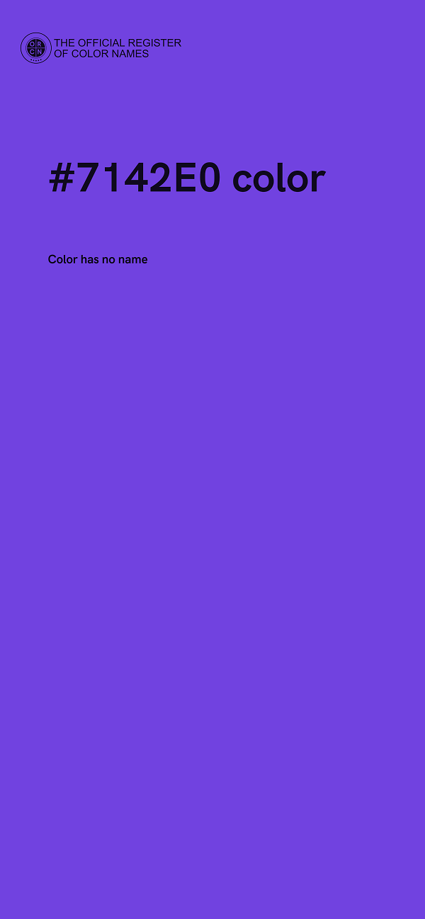 #7142E0 color image