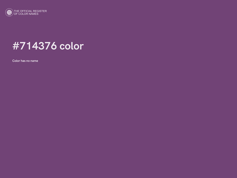 #714376 color image