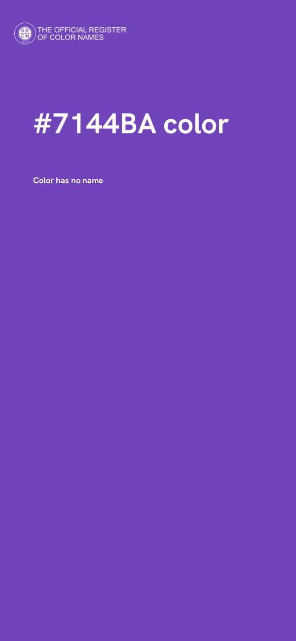 #7144BA color image