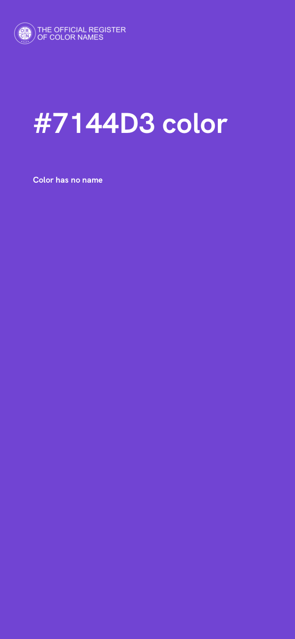 #7144D3 color image