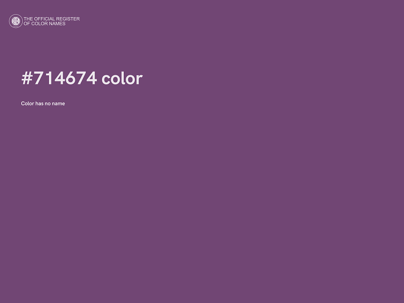 #714674 color image