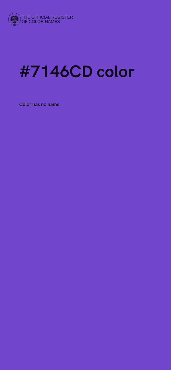 #7146CD color image