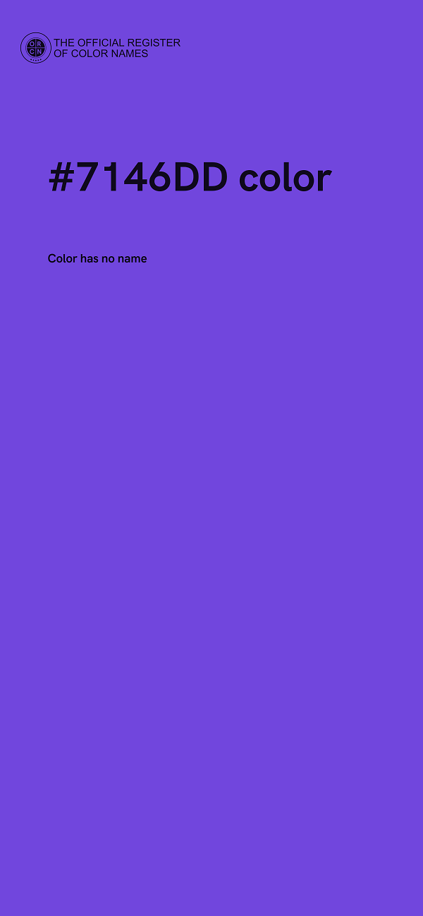 #7146DD color image