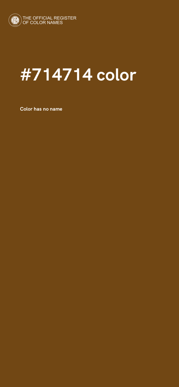 #714714 color image