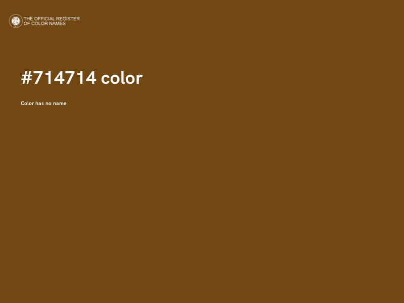 #714714 color image