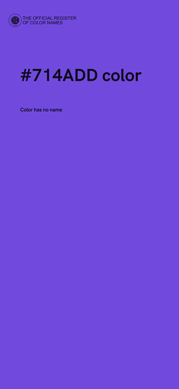 #714ADD color image