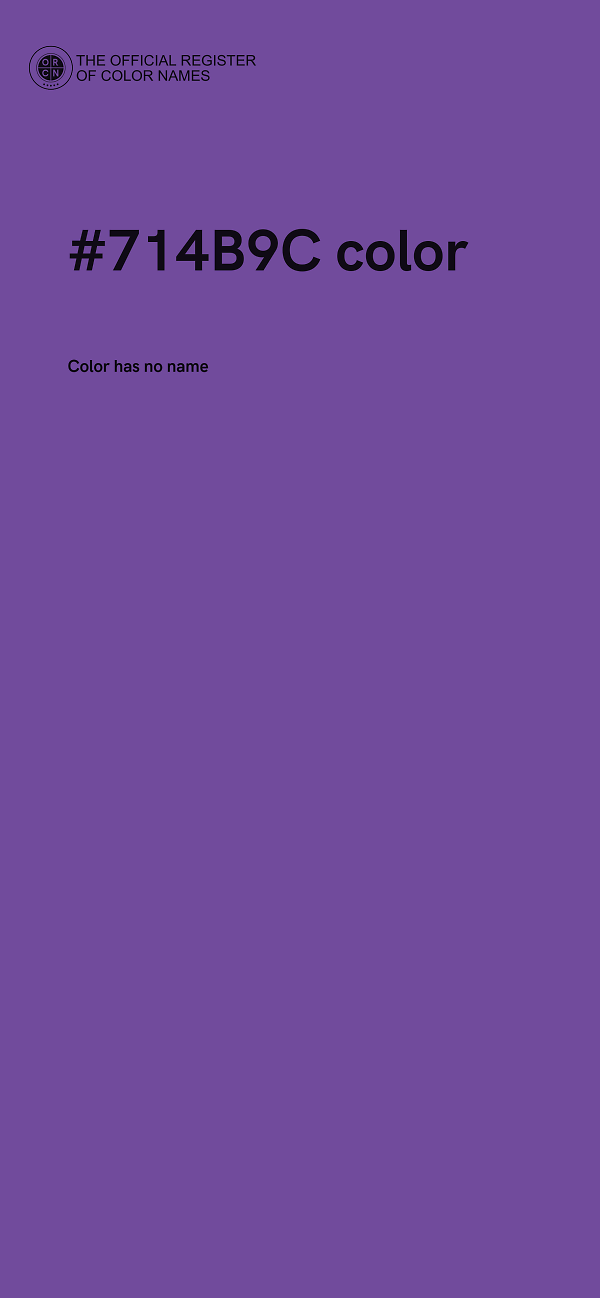 #714B9C color image