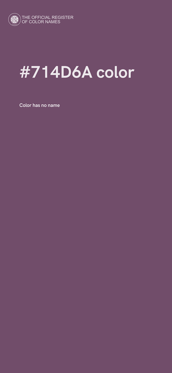 #714D6A color image