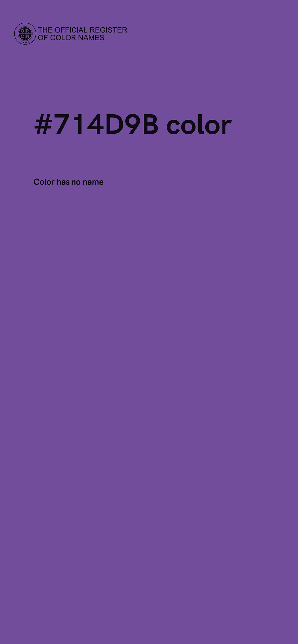 #714D9B color image