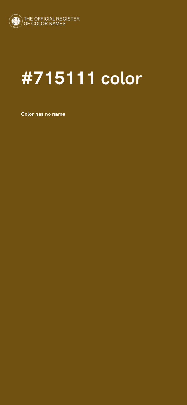 #715111 color image