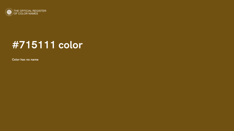 #715111 color image