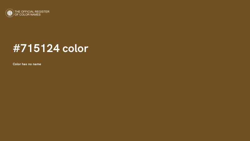 #715124 color image