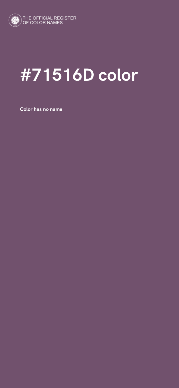 #71516D color image