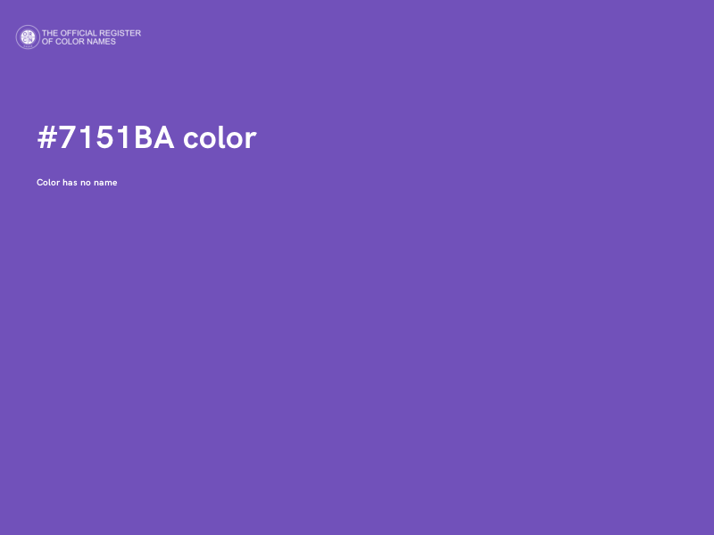 #7151BA color image