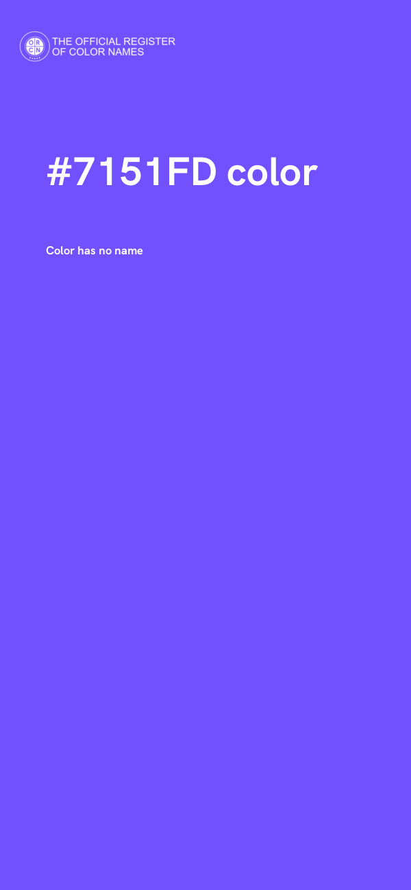#7151FD color image