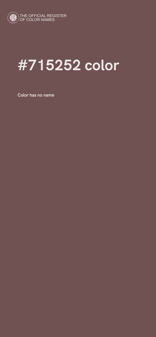 #715252 color image
