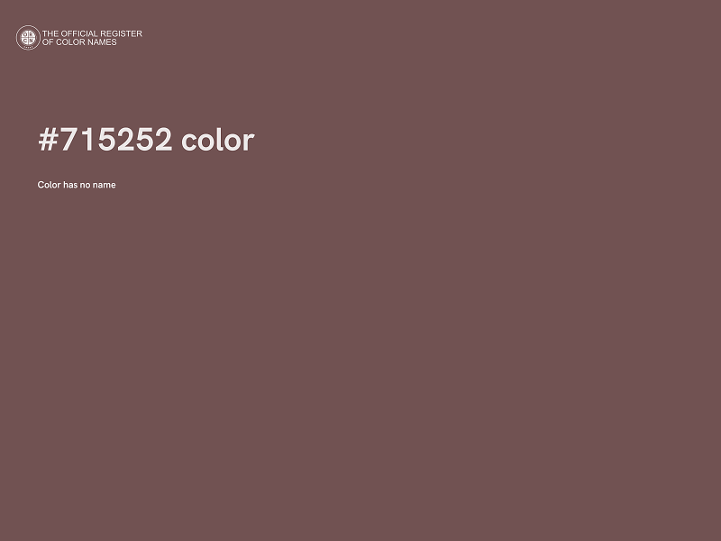#715252 color image
