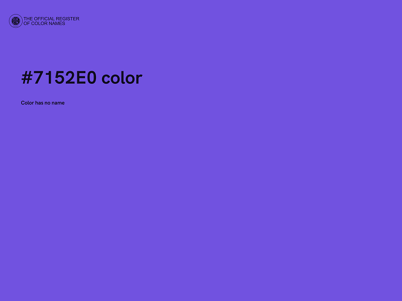 #7152E0 color image