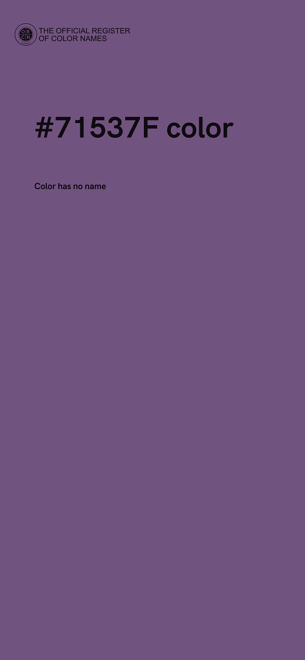 #71537F color image