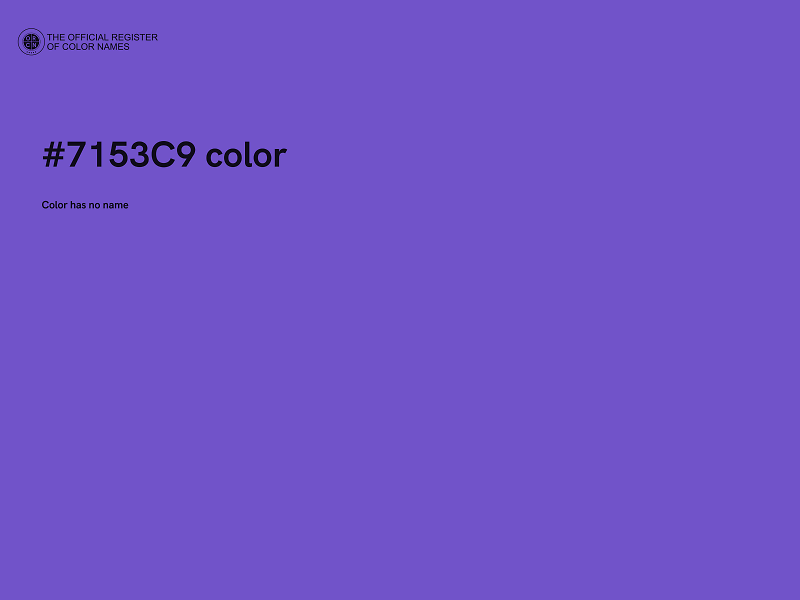 #7153C9 color image