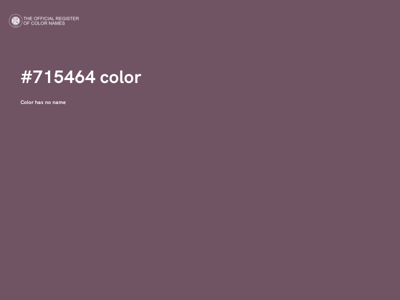 #715464 color image