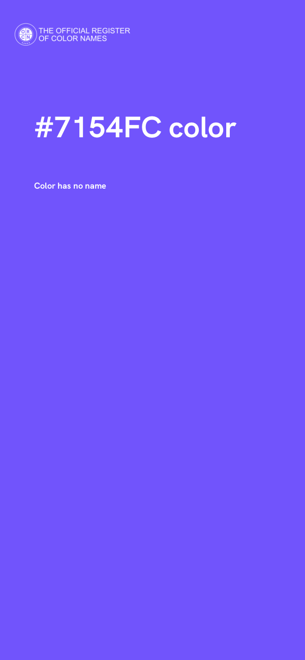 #7154FC color image