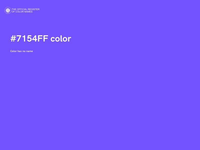 #7154FF color image